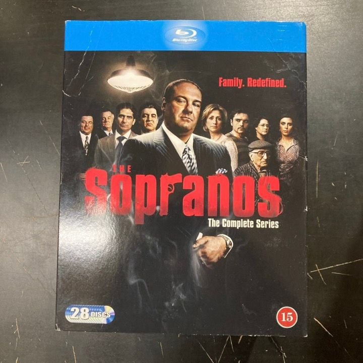 Sopranos - koko sarja Blu-ray (VG+-M-/VG+) -tv-sarja-